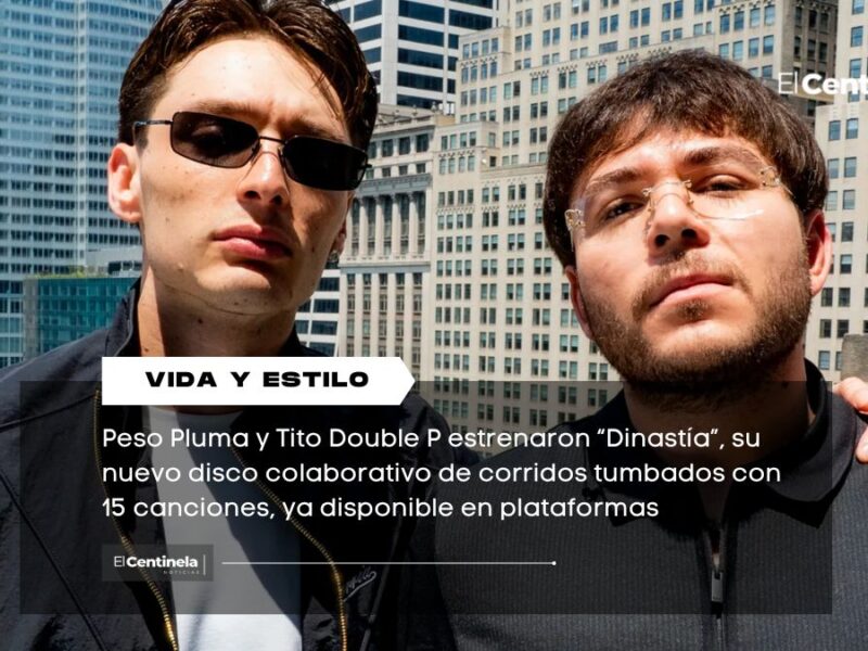 Peso Pluma y Tito Double P lanzan “Dinastía”, conoce más sobre su nuevo disco
