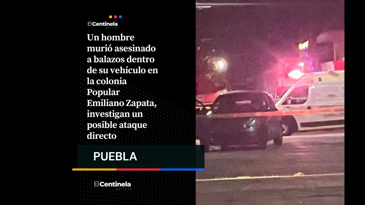 Acechan y ejecutan a hombre dentro de su auto en la Popular Emiliano Zapata