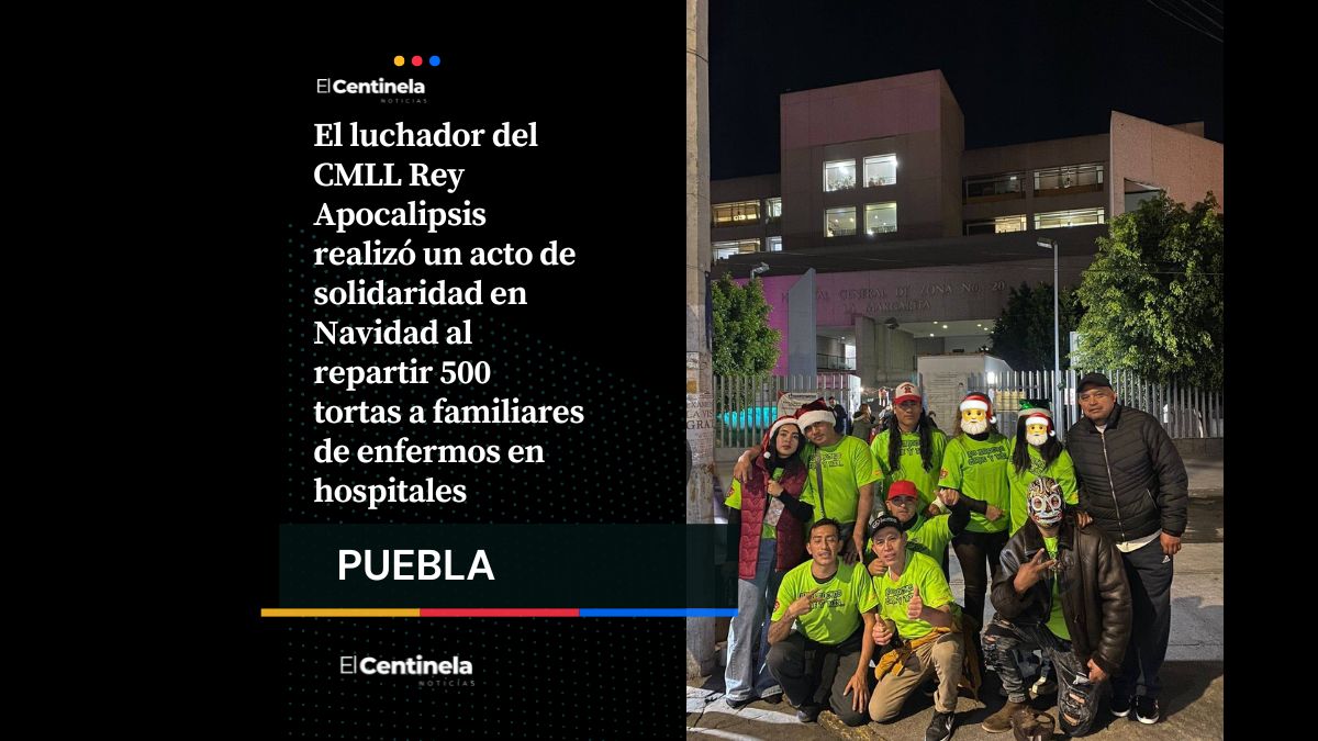 Rey Apocalipsis reparte 500 tortas a familiares de pacientes hospitalizados