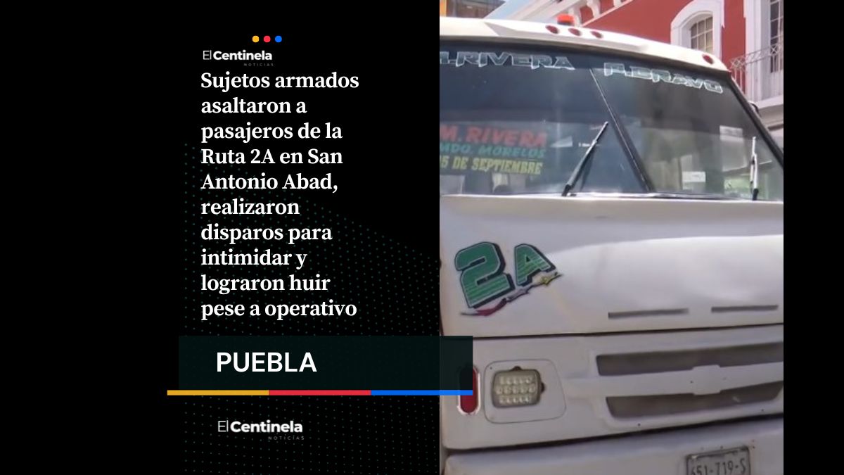 Asalto en Ruta 2A: ladrones armados roban a pasajeros en San Antonio Abad