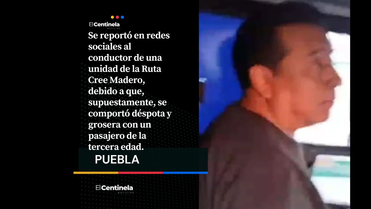Exhiben a cafre de ruta Cree Madero por maltratar a abuelito discapacitado