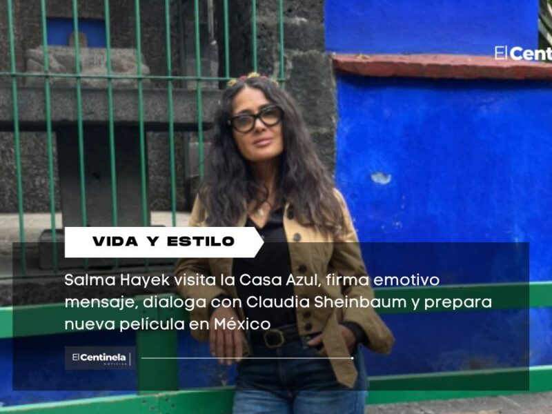 Salma Hayek visita la Casa Azul de Frida Kahlo y honra su legado cultural en CDMX