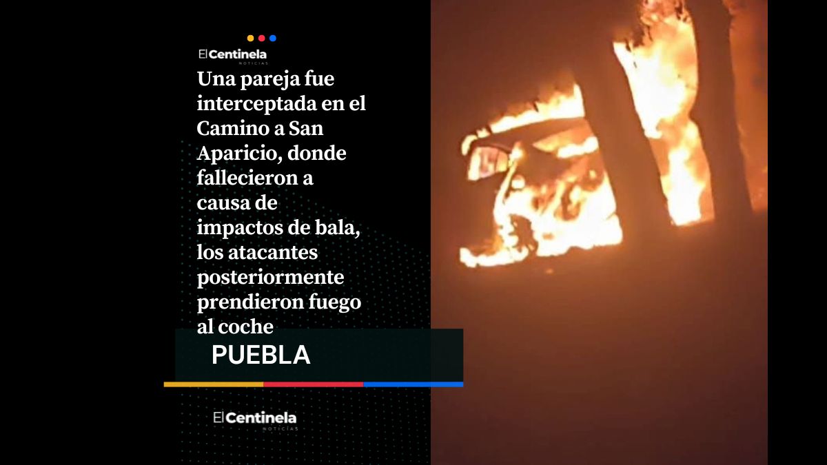 Ejecutan a pareja en San Aparicio, incendian el coche y activan megaoperativo