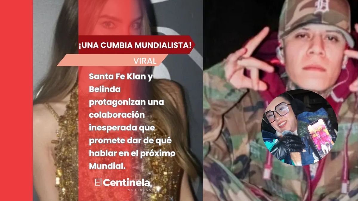 ¡Una cumbia! Belinda y Santa Fe Klan grabaron canción para el Mundial 2026; estos son los detalles