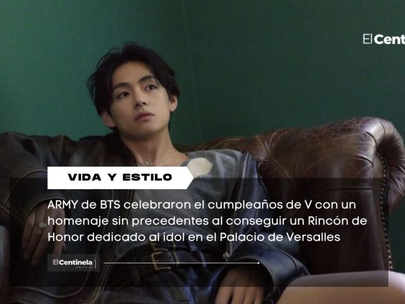 V de BTS recibe regalo histórico: ARMY logra Rincón de Honor en Palacio de Versalles por su cumpleaños