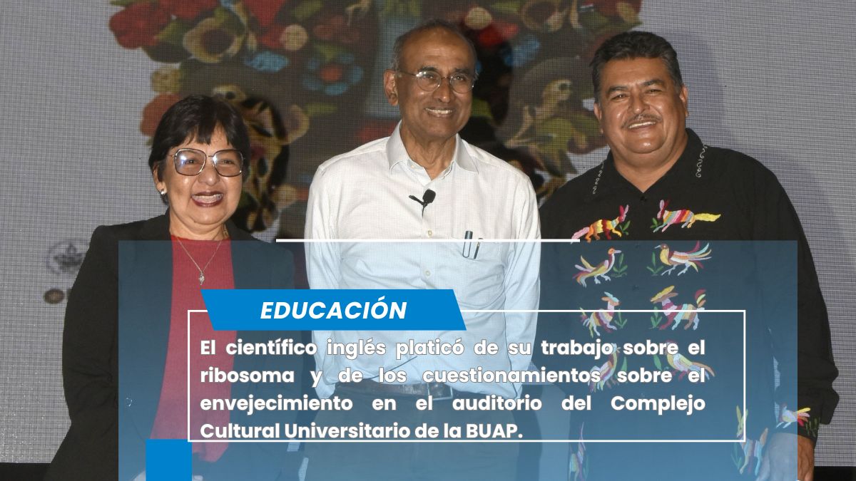 “Nadie piensa primero en ganar un premio Nobel; se trata de disfrutar el viaje: Venki Ramakrishnan