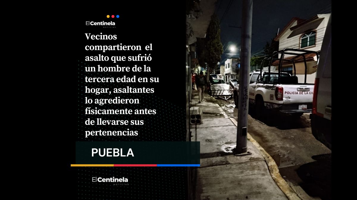 Roban vivienda de abuelito en la Guadalupe Hidalgo en plena Navidad