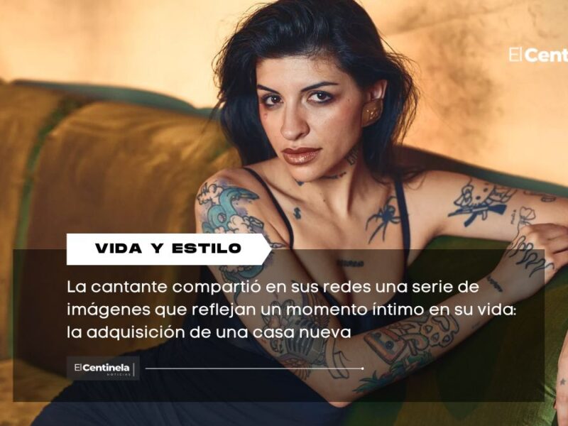 Cazzu presume Navidad junto a Inti y estrena casa nueva: así cierra el 2025 la cantante