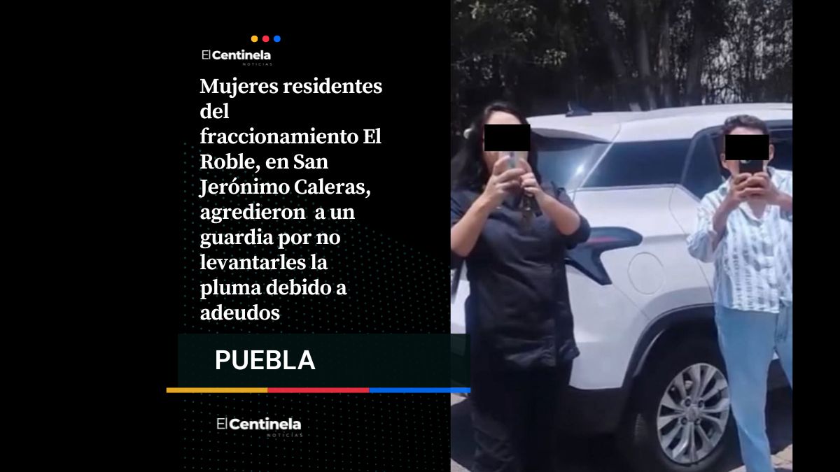 Residentes agreden a guardia de seguridad por negarles acceso en fraccionamiento El Roble