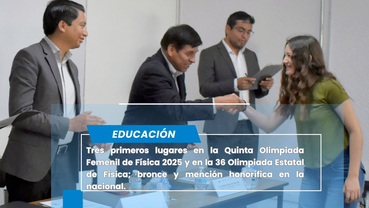Destacan estudiantes BUAP en olimpiadas estatales y nacionales de Física 2025