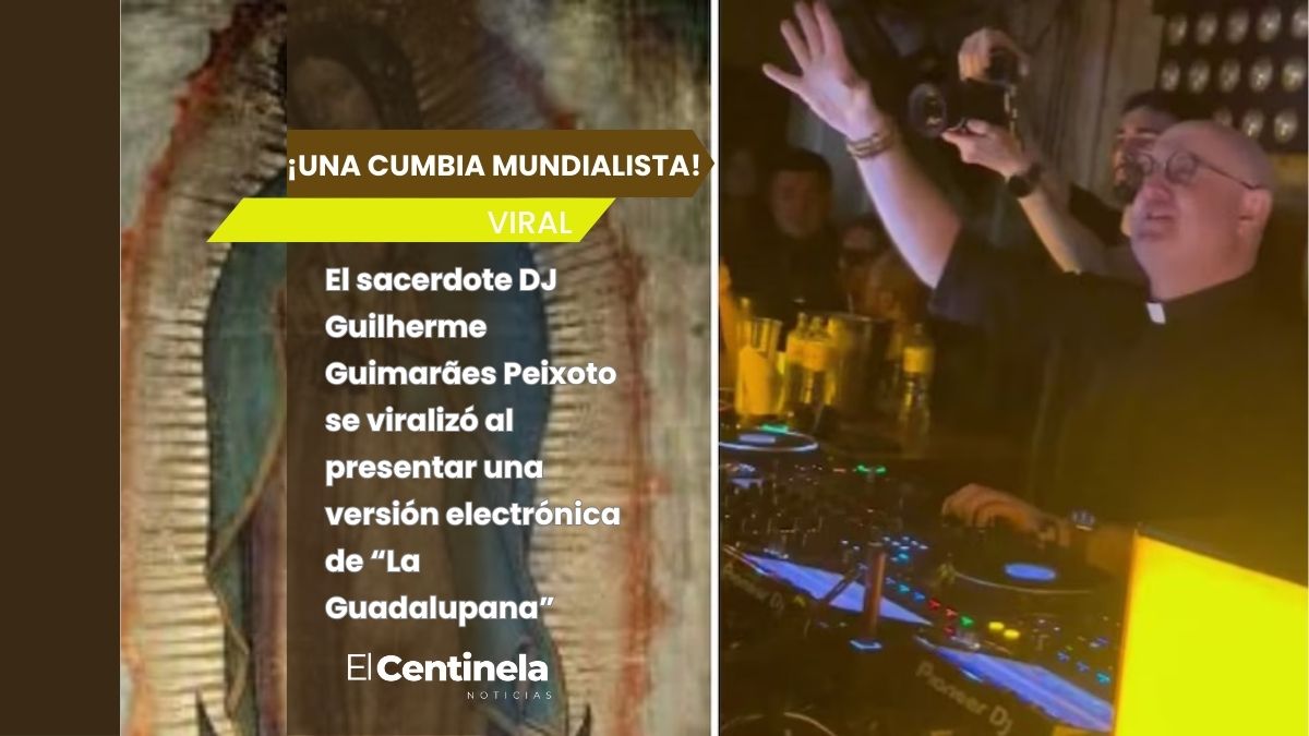 Padre DJ se viraliza al crear versión electrónica de “La Guadalupana”