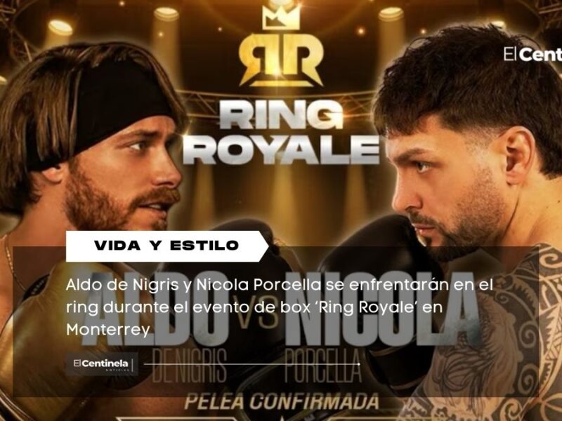 Aldo de Nigris vs Nicola Porcella: fecha y cartelera del evento de box ‘Ring Royale’