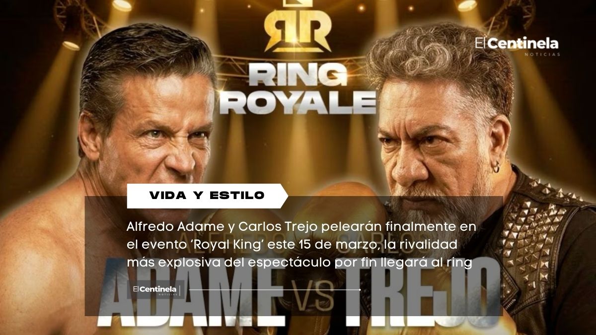 Confirman pelea Alfredo Adame vs Carlos Trejo en ‘Royal King’ y desatan furor en redes