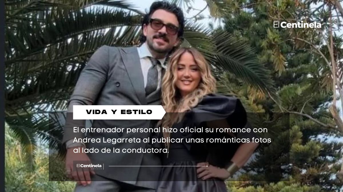 Novio de Andrea Legarreta, Luis Carlos Origel, publica primeras fotos con la conductora; ella reacciona
