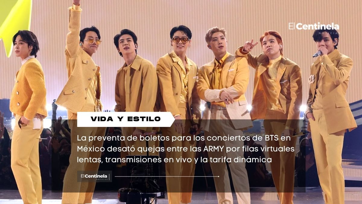 BTS en México: ARMY denuncian avance lento y tarifa dinámica durante la preventa de boletos