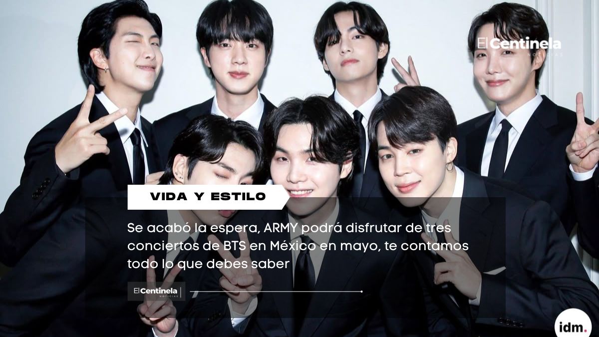 Es oficial, ARMY: BTS llegará a México en mayo, fechas y todo lo que debes saber