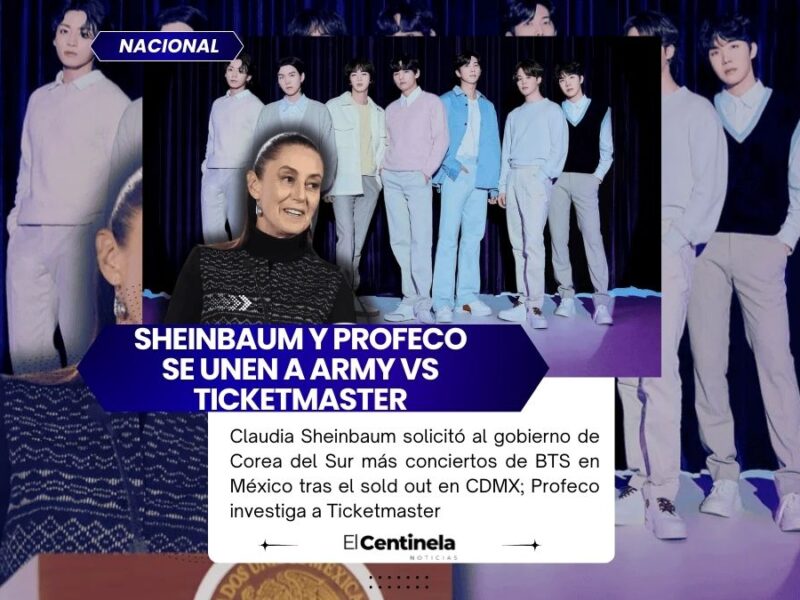 BTS en México: Sheinbaum pide a Corea ampliar fechas y Profeco podría multar a Ticketmaster
