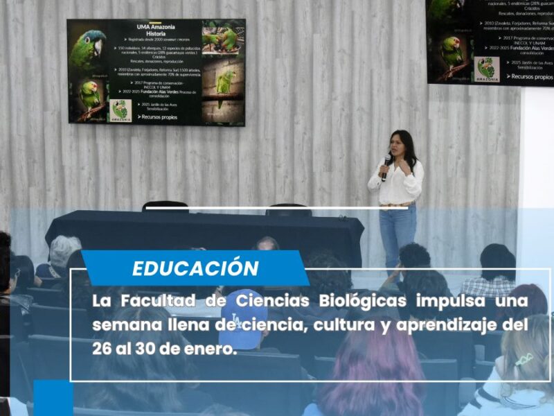 Celebra la BUAP Semana de la Biología 2026