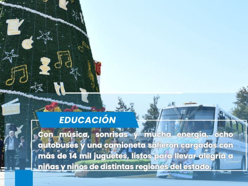 Evento: Banderazo de salida de la campaña "Dona un juguete".