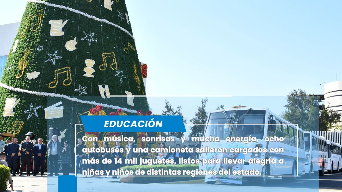 Evento: Banderazo de salida de la campaña "Dona un juguete".