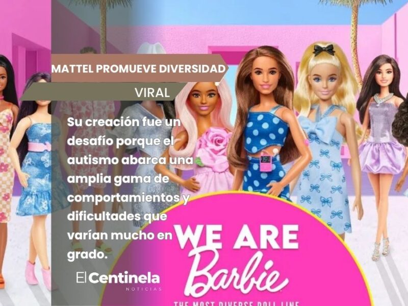 Mattel crea una Barbie autista para promover la diversidad e inclusión