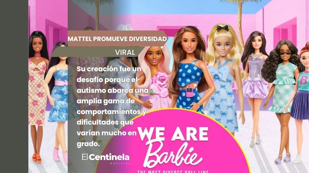 Mattel crea una Barbie autista para promover la diversidad e inclusión