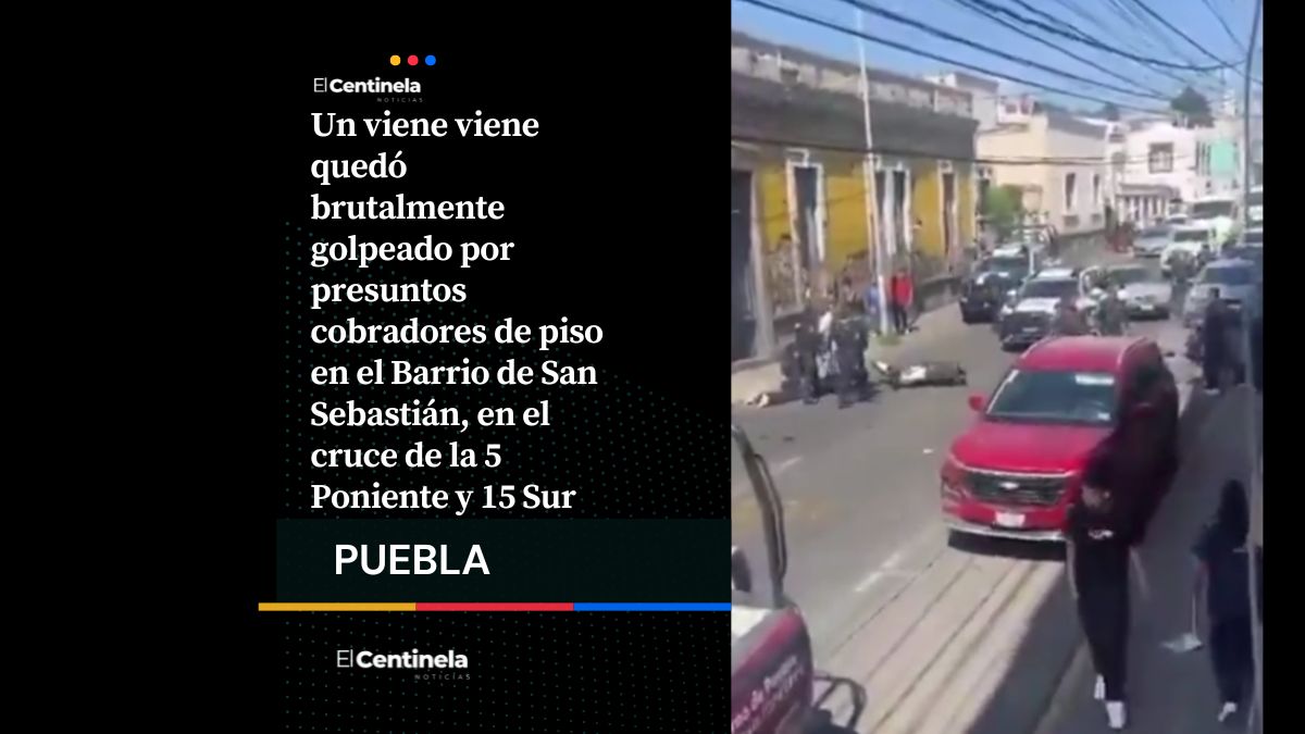 Cobradores de piso agreden a 'viene viene' en Barrio de San Sebastián, hay un detenido