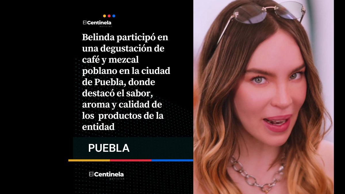 Belinda queda fascinada con el café y el mezcal de Puebla durante experiencia gastronómica