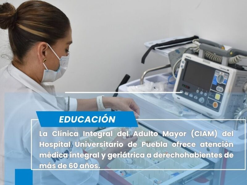 Clínica Integral del Adulto Mayor del HUP ofrece atención especializada