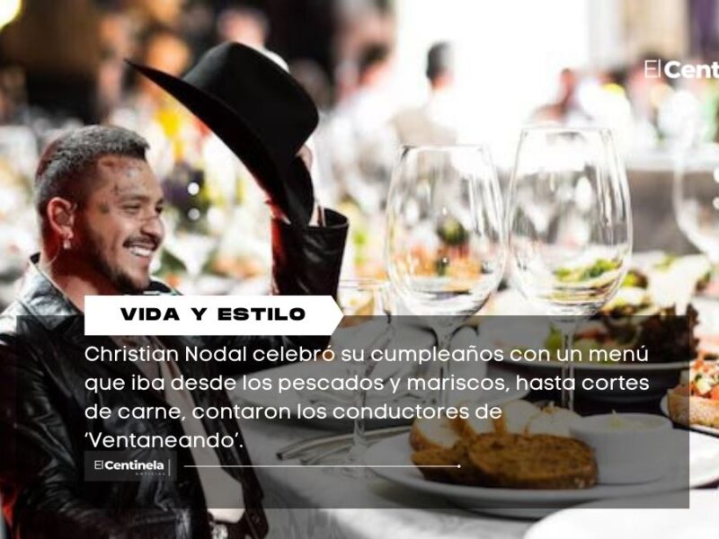 Este fue el menú ‘pirata’ del Nodal Fest: ‘Hubiera pedido un pollo rostizado’, dice Pedro Sola