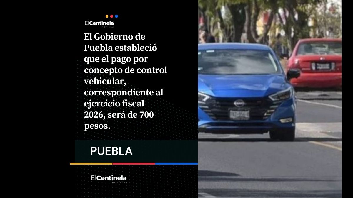 Control vehicular 2026 será de 700 pesos: paga a tiempo y evita recargos