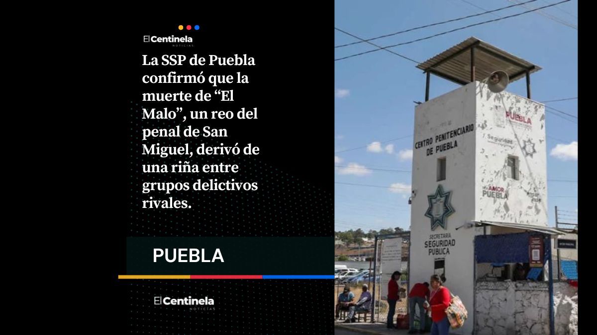 Confirma SSP muerte de “El Malo” por riña entre grupos rivales en el penal de San Miguel