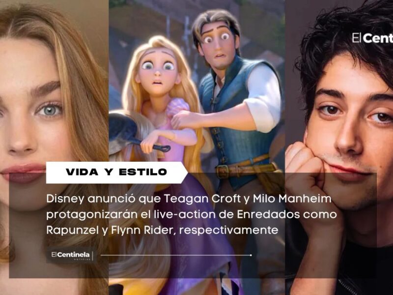 Disney confirma elenco del live-action de Enredados: conoce a Rapunzel y Flynn Rider