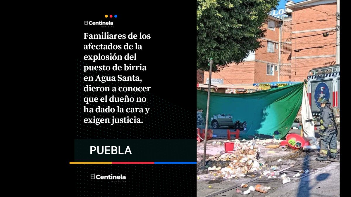 Familiares de las víctimas de la explosión en Agua Santa piden apoyo para gastos médicos