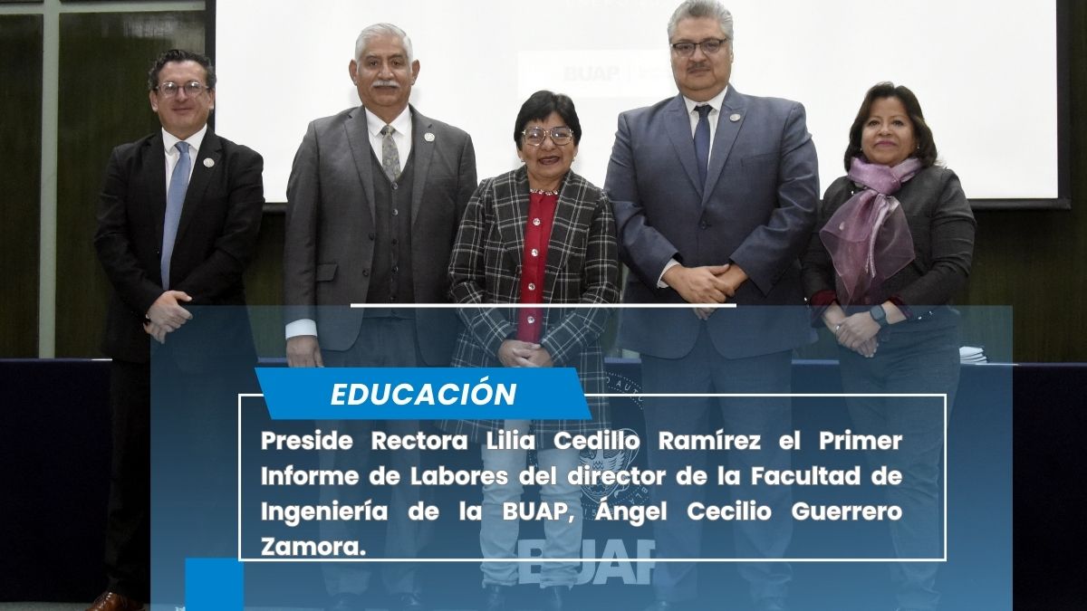 Rinde informe de labores director de la Facultad de Ingeniería