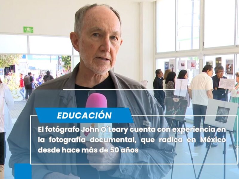 John O´Leary, cronista visual, llega al concurso de fotografía de la Facultad de Medicina de la BUAP