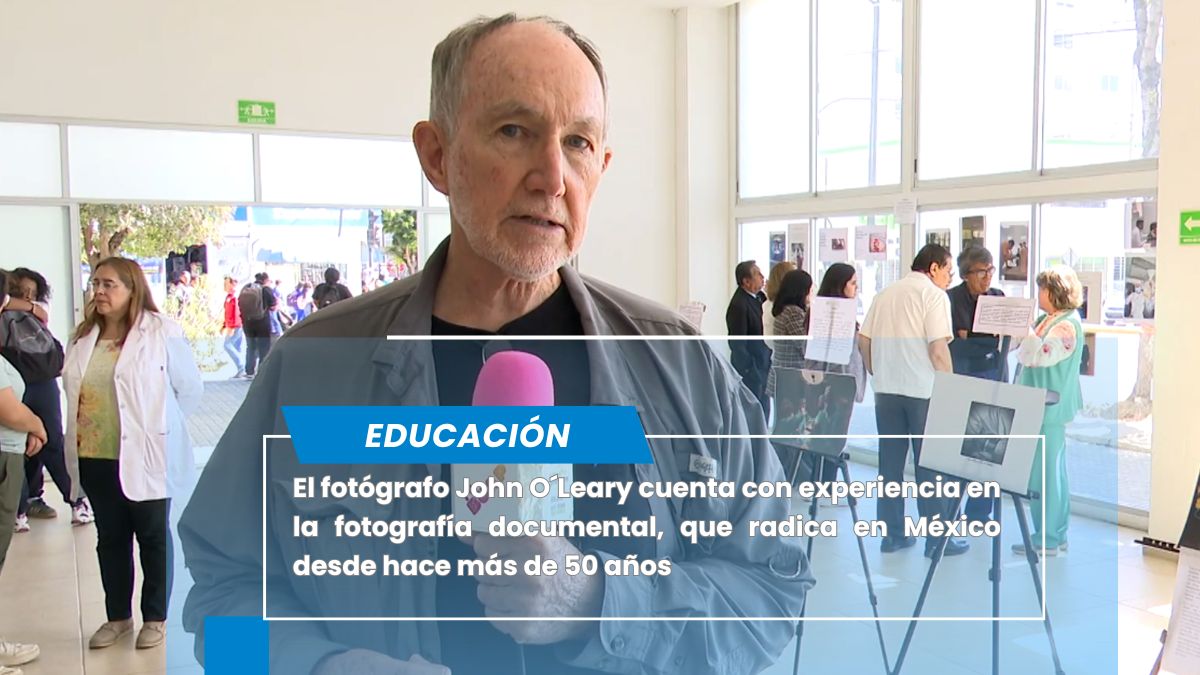 John O´Leary, cronista visual, llega al concurso de fotografía de la Facultad de Medicina de la BUAP