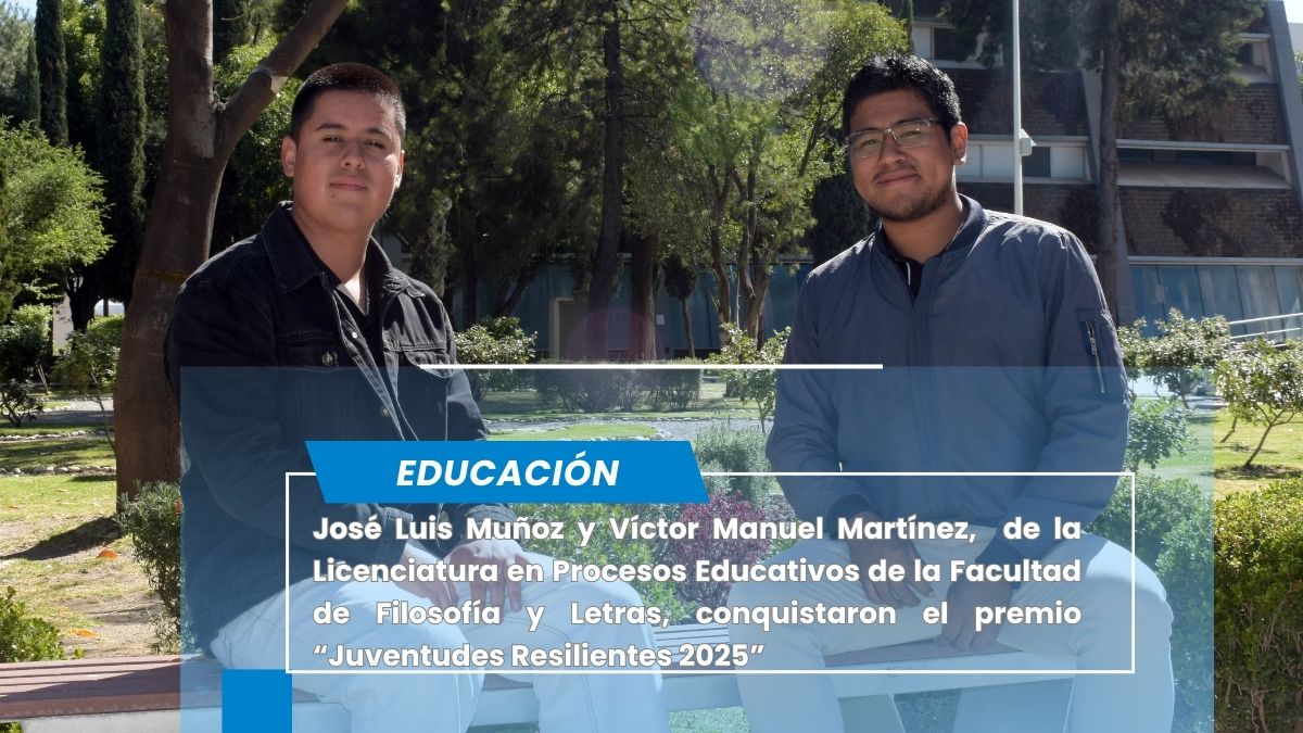 Ganan egresados BUAP el “Premio Juventudes Resilientes 2025”