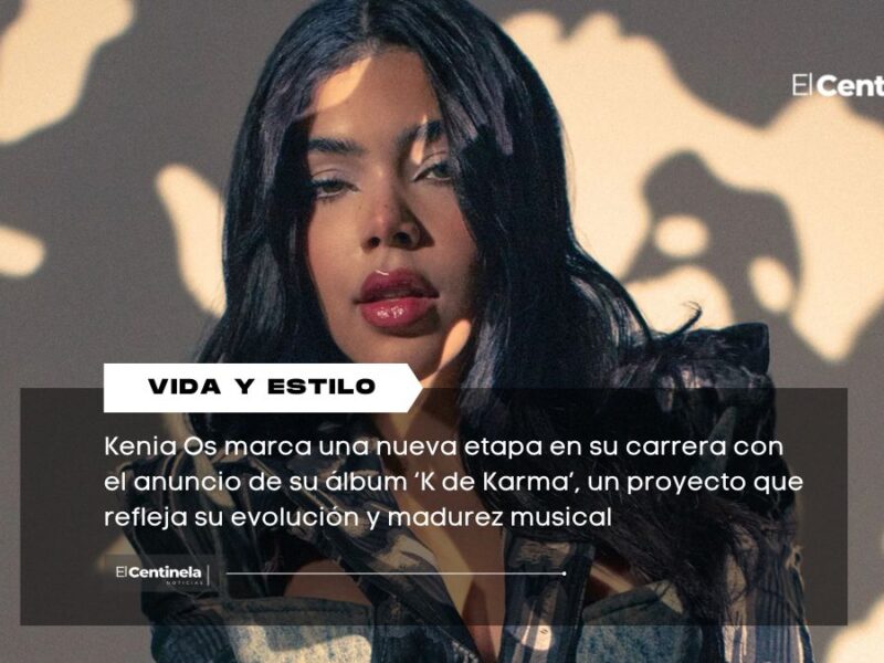 Kenia Os regresa a la música y anuncia su nuevo disco ‘K de Karma’ para este 2026