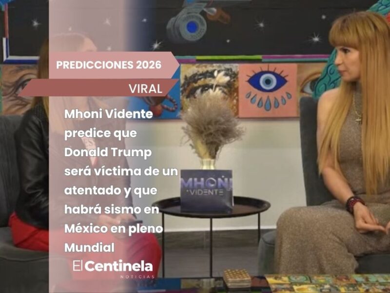 Mhoni Vidente predice que Donald Trump será víctima de un atentado y que habrá sismo en México en pleno Mundial