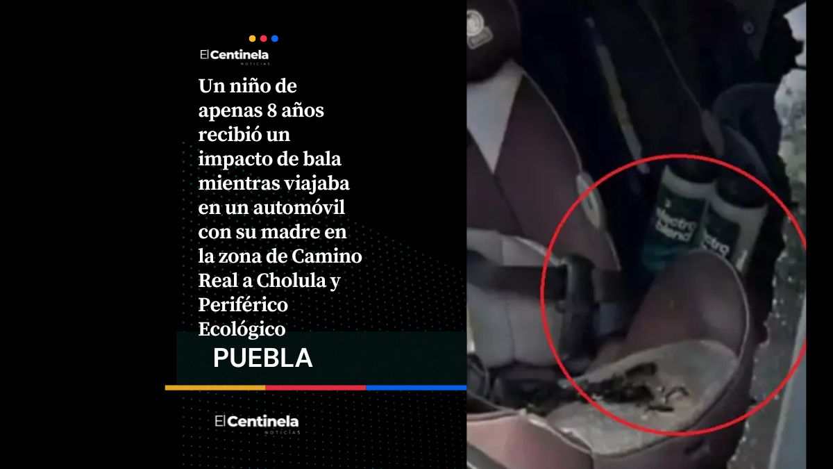Menor recibe impacto de bala perdida en Periférico Ecológico y se mantiene hospitalizado