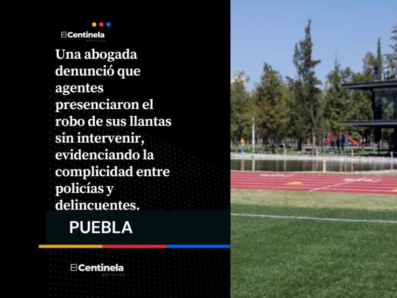Acusan a policías del Parque del Arte de coludirse con ladrones de llantas y autopartes