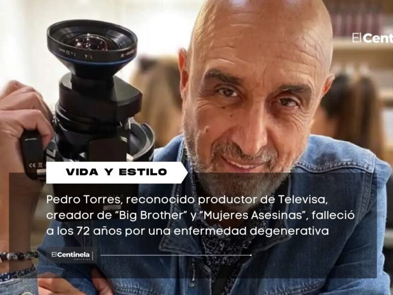Muere Pedro Torres, icónico productor de Televisa y ex esposo de Lucía Méndez