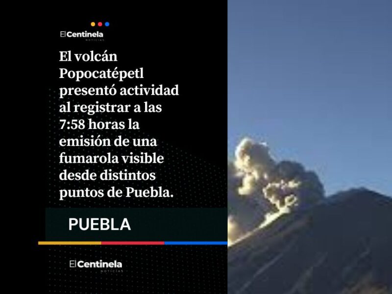 Protege ojos, nariz y boca: estas son las recomendaciones por caída de ceniza del Popocatépetl