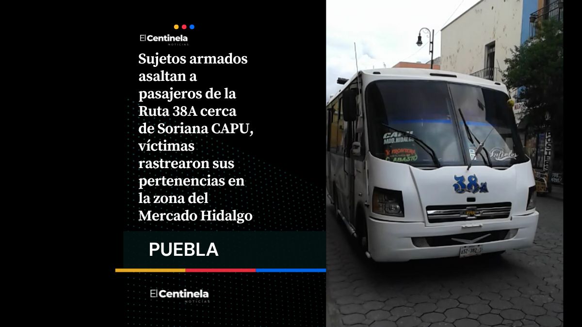 Asalto a Ruta 38A en Boulevard Norte: roban a pasajeros con pistola en mano cerca de CAPU
