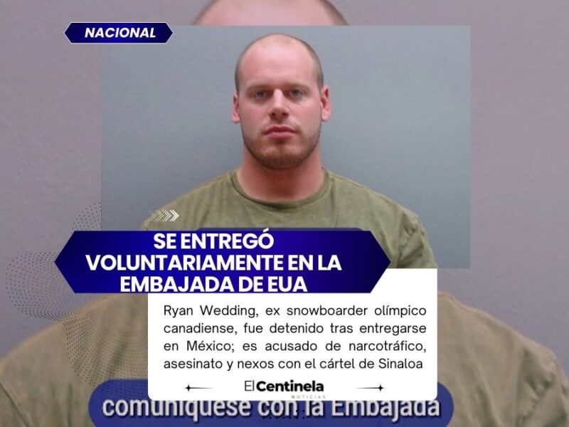 Detienen a Ryan Wedding, ex atleta olímpico, acusado de narcotráfico y nexos con cártel de Sinaloa