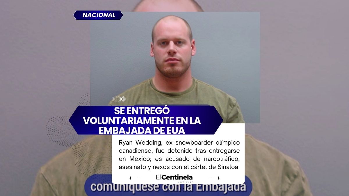 Detienen a Ryan Wedding, ex atleta olímpico, acusado de narcotráfico y nexos con cártel de Sinaloa
