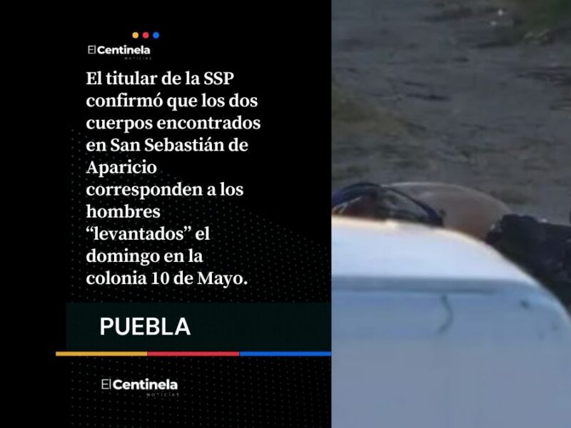 A Saúl y César los levantaron cenando y aparecieron embolsados en San Sebastián de Aparicio, confirma SSP