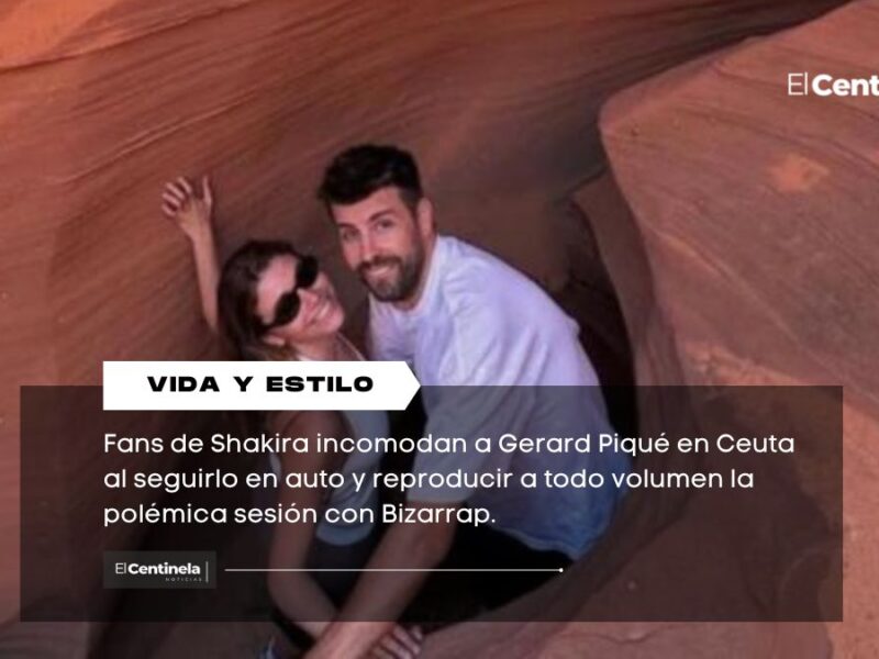 Fans de Shakira persiguen a Piqué y Clara Chía con canción de Shakira tras negarles una foto