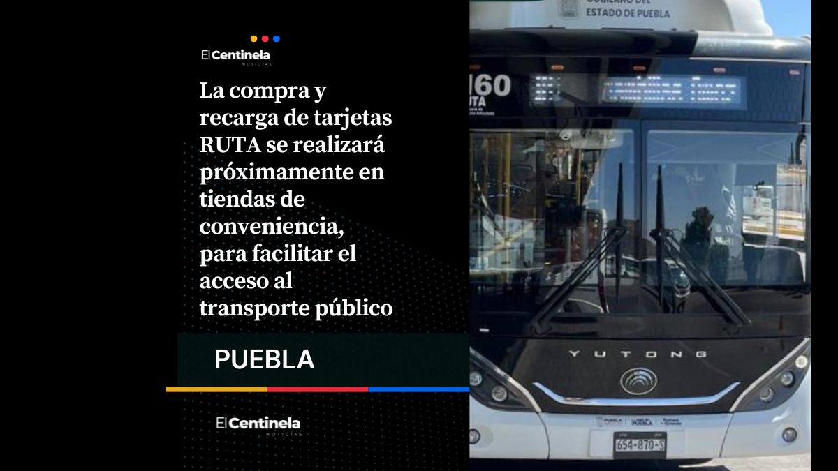 Tarjetas RUTA podrán comprarse y recargarse en tiendas de conveniencia para evitar filas